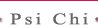 Psi Chi.