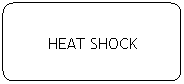 Flowchart: Alternate Process: HEAT SHOCK
