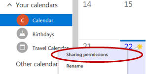 Sharing permissions Icon