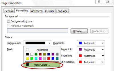 More Colors Option