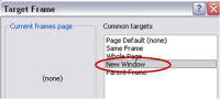 New Window Option