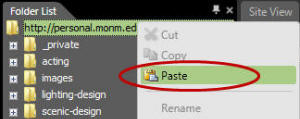 Paste