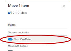 Your OneDrive