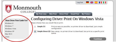 Driver Print Guide